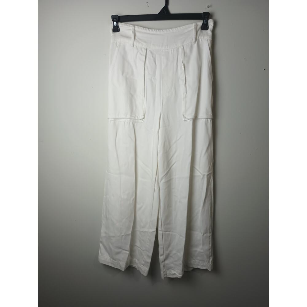 Young Fabulous & Broke‎ YFB Lyocell Model Wide Leg Pants Pockets L Anthropologie